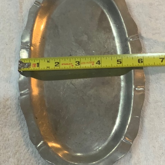 Vintage KS Plymouth Pewter Serving or Trinket Dish - Picture 8 of 8